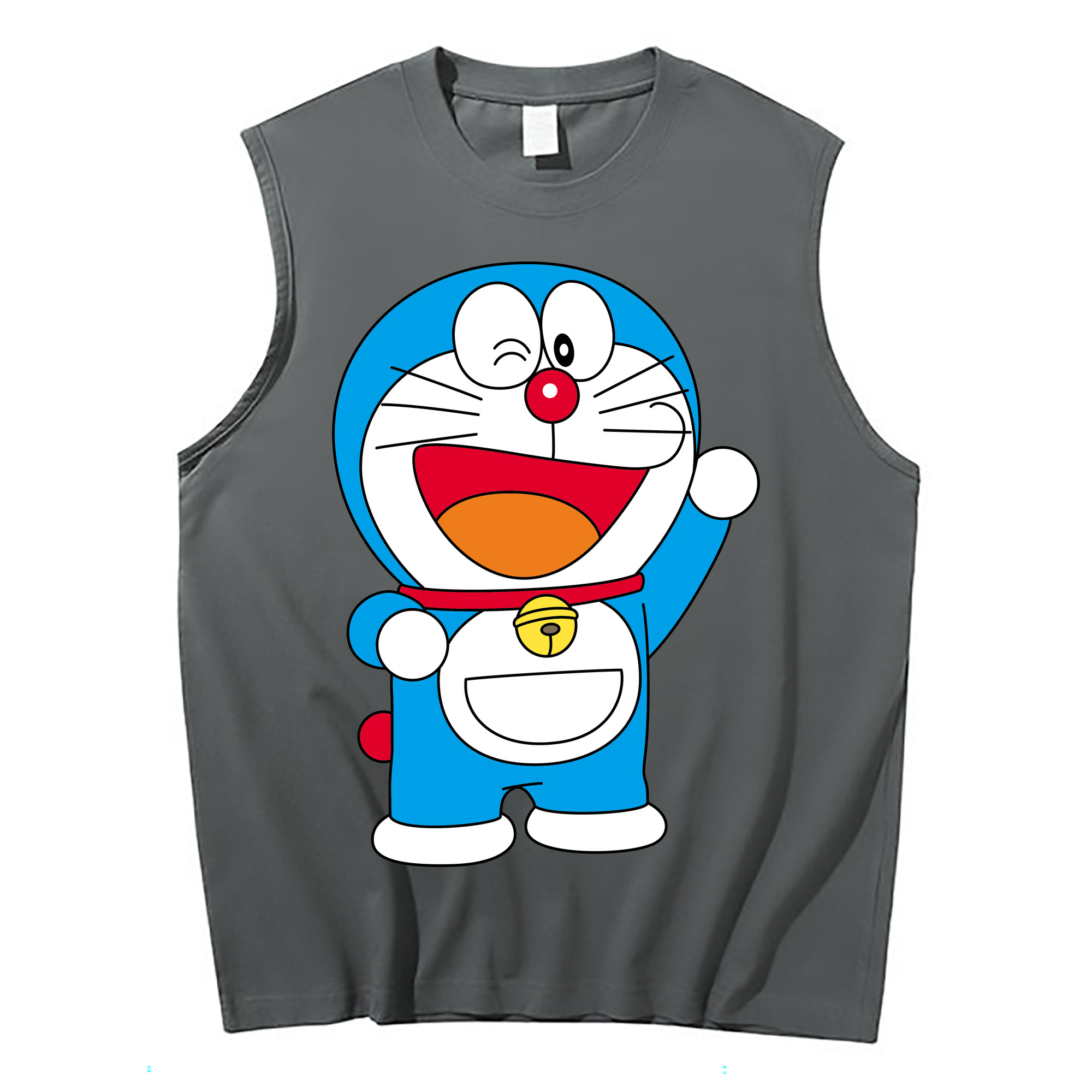 （画像用） ドラえもん Doraemon コットン100％タンクトップ（フロントプリント）